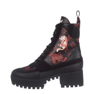 Louis Vuitton Grace Coddington Laureate Boot 38